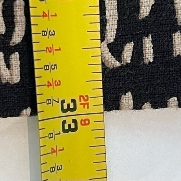 Loft Black Tan Ankle Pant Size 2 - Picture 8 of 9